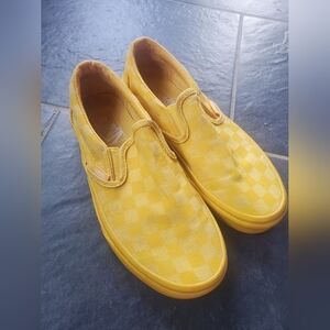 VANS Mono checkerboard spectra yellow - 6Womens